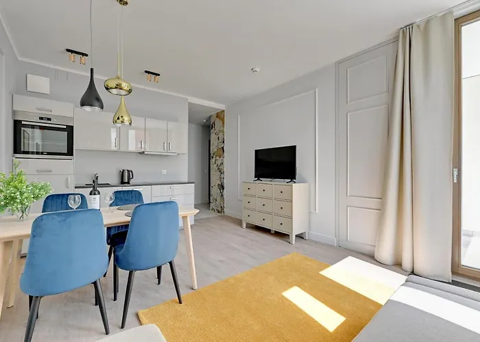 公寓 Seaside Apartments Jelitkowo 200M From The Beach By Noclegi Renters *